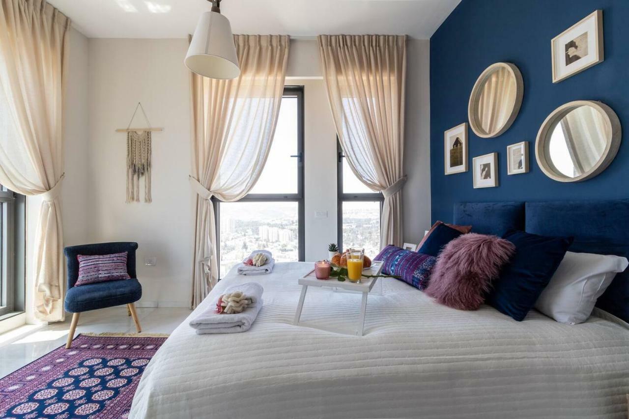 Magical 3Br/Parking With Amazing View, City Center Jerusalem Exterior foto